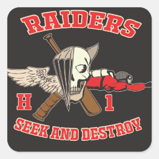 Sticker de raiders H-1