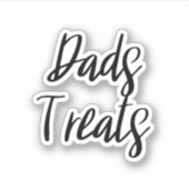 Sticker de rangement pour le papa (Devant)