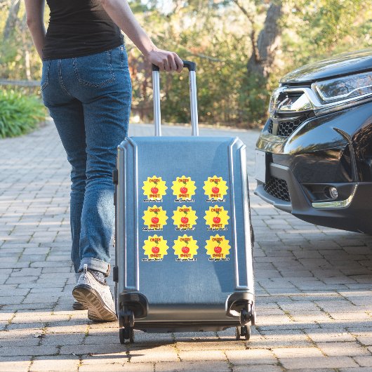 Sticker de récompense pour enseignant très intelli (Valise Insitu)