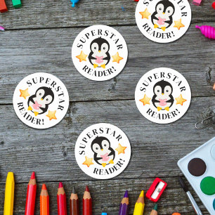 Sticker de récompenses de l'enseignant lecteur Sup