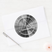 Sticker de récupération de rafale noir et blanc (Enveloppe)