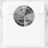 Sticker de récupération de rafale noir et blanc (Sac)