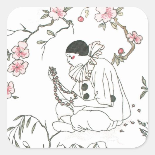 Sticker de rêve de Pierrot (Devant)