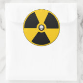 Sticker de risque de rayonnement (Sac)