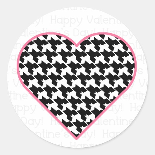 Sticker de Saint Valentin - Coeur de poitrine (Devant)
