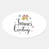 Sticker de salutations de saison (Devant)