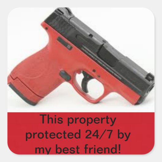 Sticker de sécurité à domicile (Devant)