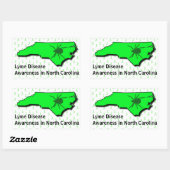 Sticker de sensibilisation à la maladie de Lyme en (Feuille)