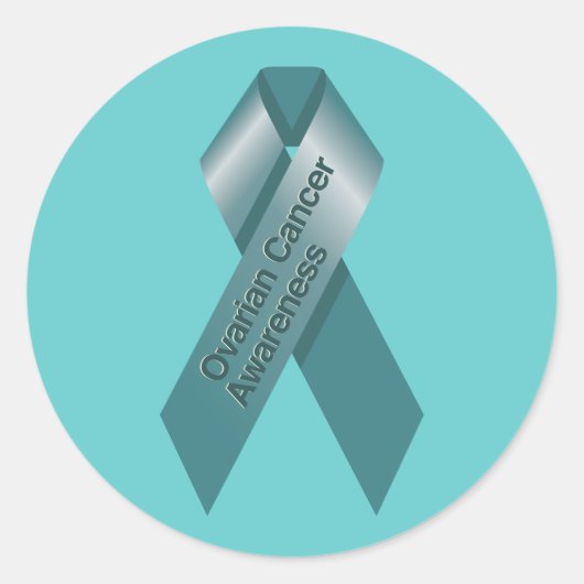 Sticker de sensibilisation au cancer de l'ovaire (Devant)