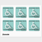 STICKER de sensibilisation Myasthenia Gravis (Feuille)