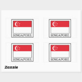 Sticker de Singapour (Feuille)