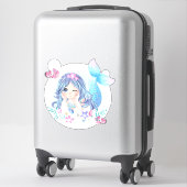 Sticker de sirène (Sur valise)