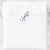 Sticker de soccer Blue Girls (Sac)