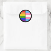 Sticker de solidarité GLBT (Sac)