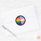 Sticker de solidarité GLBT (Enveloppe)