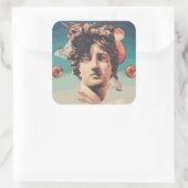 Sticker de statue esthétique Vaporwave (Sac)