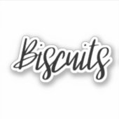 Sticker de stockage Biscuits (Devant)