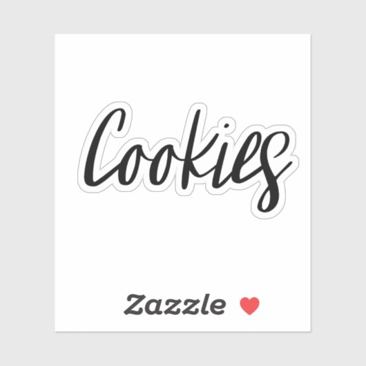 Sticker de stockage de cookies (Feuille)