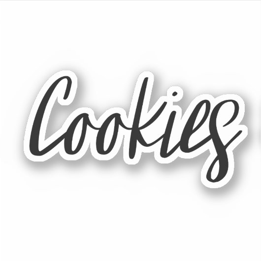 Sticker de stockage de cookies (Devant)