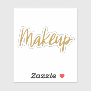 Sticker de stockage de maquillage