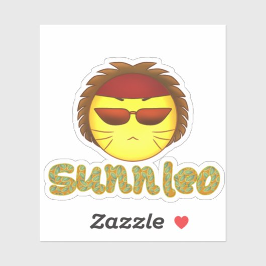 Sticker de Sunnleo (Feuille)