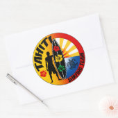 Sticker de surf Tahiti (Enveloppe)