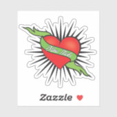 Sticker de tatouage Ticks (Feuille)