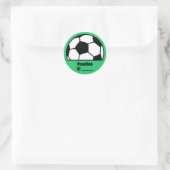 Sticker de temps de pratique de football (Sac)