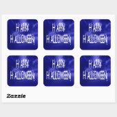 Sticker de texte Halloween bleu nuit (Feuille)