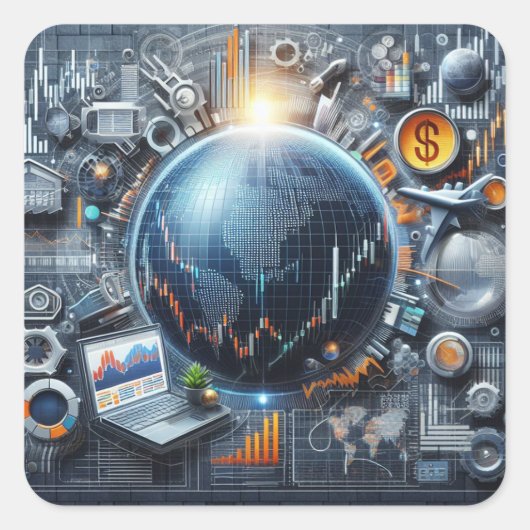 Sticker de trading stock (Devant)