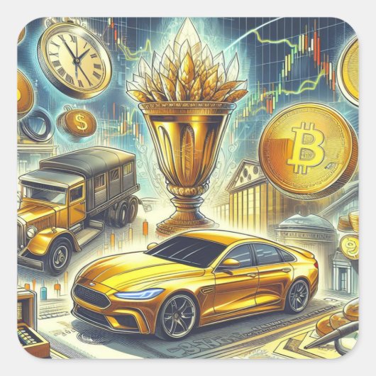 Sticker de trading stock (Devant)