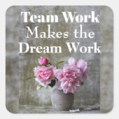 Sticker de travail d'équipe (Devant)