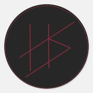 Sticker de tristesse hellénique