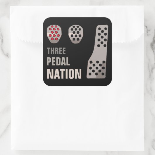 Sticker DE TROIS PEDAL NATION (Sac)