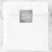 Sticker de vacances en couleur modifiable (Sac)