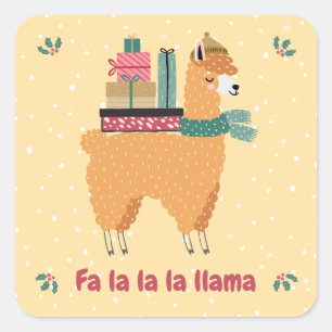 Sticker de vacances Fa la la Llama