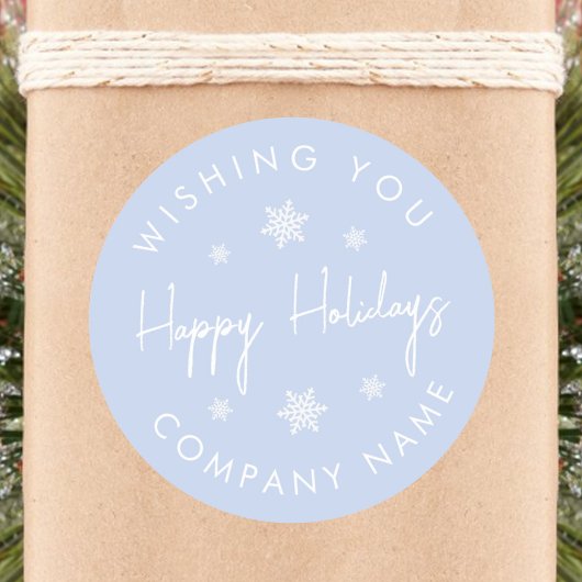 Sticker de vacances moderne Snowflake