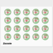 Sticker de vacances White Holly Feuille (Feuille)