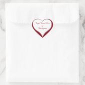 Sticker de Valentine I Love You Sticker Personnali (Sac)