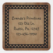 Sticker de vérification primitive (Devant)