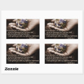 Sticker de versets bibliques (Feuille)