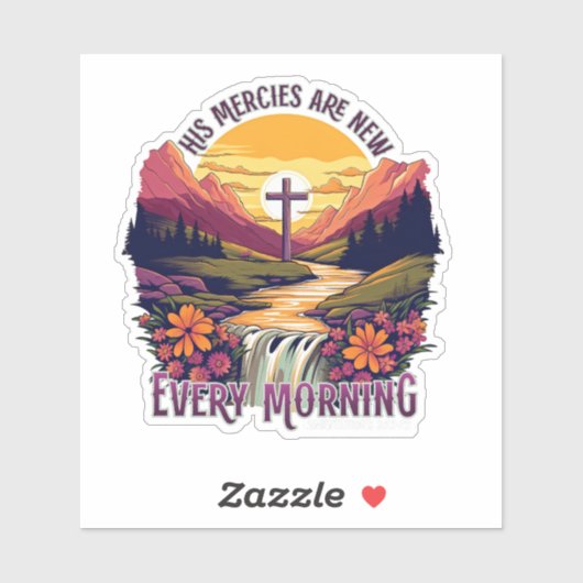 Sticker de versets bibliques (Feuille)