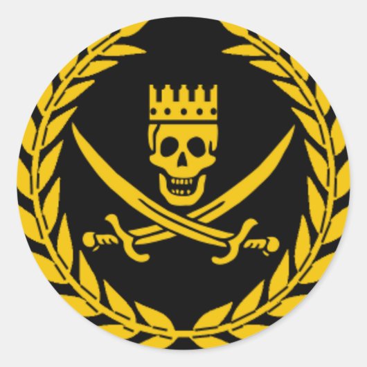 Sticker de victoire pirate - pack de 20 (Devant)