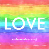 Sticker de vinyle d'amour (Devant)