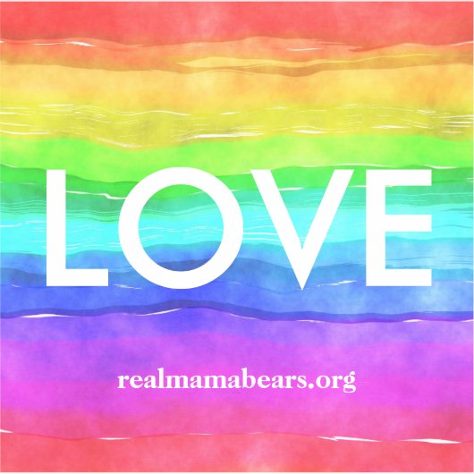 Sticker de vinyle d'amour (Devant)