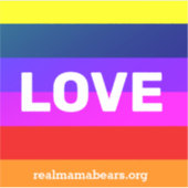 Sticker de vinyle d'amour (Devant)