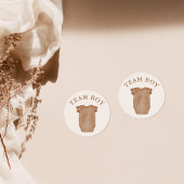 Sticker de vote du parti de révélation de genre de