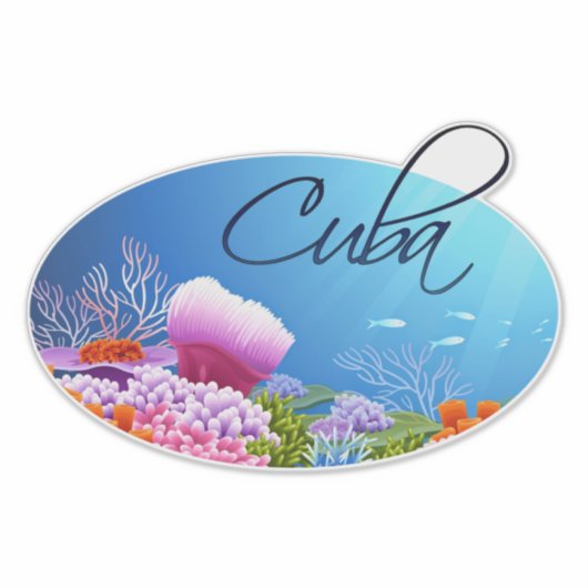 Sticker Décal de Cuba (Devant)