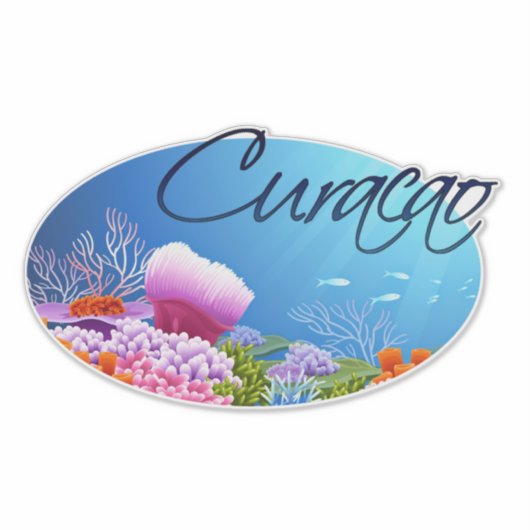 Sticker Décal de Curaçao (Devant)