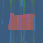 Sticker Décal de la soupe de l'Oregon (Devant)